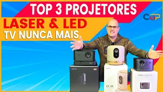 UM PROJETOR 4K PODE SUBSTITUIR SUA TV? OS PRINCIPAIS PROJETORES LASER E LED PARA SUBSTITUIR! Geek244