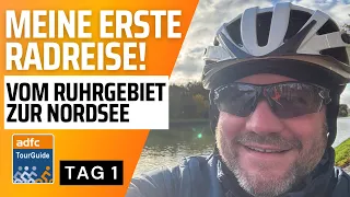 Meine erste Radreise - Vom Ruhrgebiet zur Nordsee mit dem eBike / Tag 1