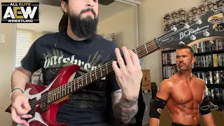 Frankie Kazarian AEW theme guitar cover | “Deadly Business” by Jasta