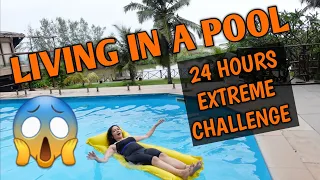 Living Inside A Pool For 24 Hours 🏊‍♂️ Extreme Challenge | Garima's Good Life