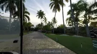 Driving Tour to the Melia Caribe Tropical All-Inclusive Resort Lobby