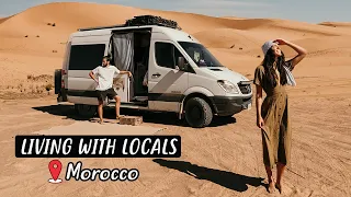 VAN LIFE IN THE SAHARA DESERT | Eamon & Bec