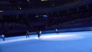 Sochi 2014 Olympics Figure Skating Gala Finale Rehearsal