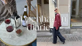 copenhagen diaries | furniture shopping, baking & dinner party