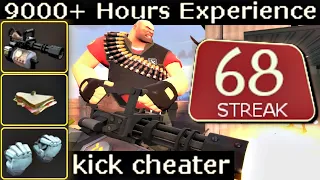 The Cheating Heavy🔸9000+ Hours Experience (TF2 Gameplay)