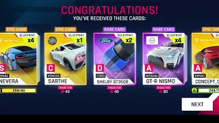 Asphalt 9 - Spending 63K tokens on Nevera Burst of Speed packs