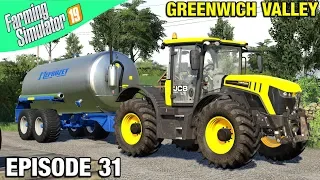 NEW SLURRY SPREADER Farming Simulator 19 Timelapse - Greenwich Valley FS19 Ep 31