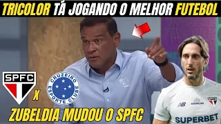 🚨 EXCLUSIVO 🚨 SÃO PAULO TÁ JOGANDO O MELHOR FUTEBOL DO BRASIL! ZUBELDIA MUDOU O TRICOLOR!