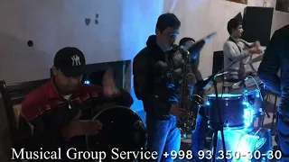 Musical Group Service in Samarkand: Saxophone Drummer Timbale Dhol Dovul Dynamic Dynacord Speaks