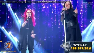 Michał Szpak i Marta Gałuszewska Don;t Poison Your Heart (Sylwester 2017/18r.)