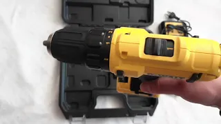 Распаковка акумуляторного дрель-шуруповерта DeWalt (DCD710D2/) от Розетка