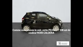 PEUGEOT 108 VTi 72 Style S&S 85g 5p à Carcassonne - Une occasion Maurel Auto