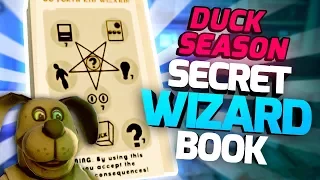 SECRET WIZARD BOOK & HIDDEN PIZZA LOCATIONS! - Duck Season VR Gameplay - VR HTC Vive Gameplay