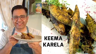 Stuffed Soya Keema Karela Recipe | Easy Indian Snacks Recipes | Chef Ajay Chopra