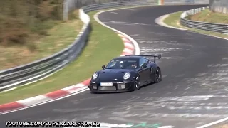 2018 Porsche 911 GT2 RS Spied Testing on the Nurburgring, Nordschleife!!