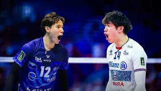 Ran Takahashi VS Yuki Ishikawa | Monza vs Milano | Superlega 2023