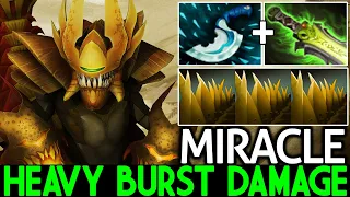 MIRACLE [Sand King] Real Monster Mid with Heavy Burst Damage Dota 2