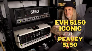 EVH 5150 ICONIC | And how it compares to PEAVEY 5150 BLOCK LETTER.