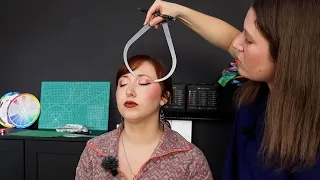 Detailed Measuring of the Face for Model Sculpting | ASMR