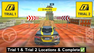 NEW Trial 1 & Trial 2 Locations UPDATE - Extreme Car Driving Simulator 2023 - NEW Version 6.72.5