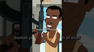 Somali Pirates - Family Guy - S21E11 - #familyguy #pirates #shorts