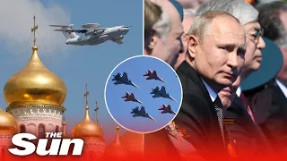 Live: Russia shows military might during WW2 anniversary parade
