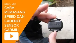 Cara Memasang Speed dan Cadence Sensor Garmin