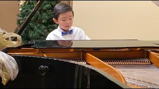 Mozart - Piano Concerto No. 17 in G major, K. 453 1st Movement by William Zhang (8 yrs)