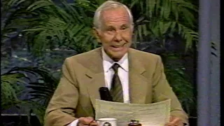 Johnny Carson Tonight Show - April 16, 1992