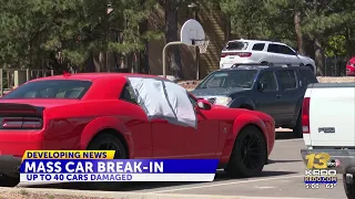 Colorado Springs residents upset after string of break-ins, police estimate up to 40 cars ...