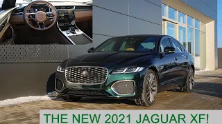 The New 2021 Jaguar XF P250 SE!  British Racing Green | Walkaround Exterior & Interior, In-Depth