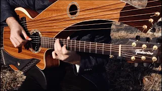 Top 10 Harp Guitar Covers - FAMOUS Classic Rock/Metal Songs (Acoustic Mix)