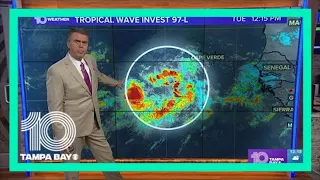 Invest 97-L continues its trek in eastern Atlantic, eyed for possible development