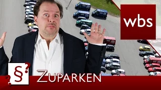 Darf ich jemanden zuparken? | Rechtsanwalt Christian Solmecke