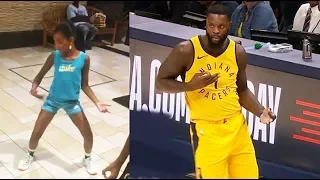 Lance Stephenson's Daughter Imitates Her Dad !!