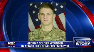 Georgia soldier wounded in attack sues bomber's employer