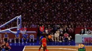 NBA Jam TE (SNES) - Super Dunk - Gameplay 1