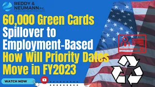 60,000 Green Cards to Spillover to Employment-Based – How Will Priority Dates Move in FY2023?