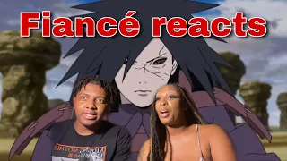 My Fiancé Reacts To Madara Vs The Shinobi Alliance