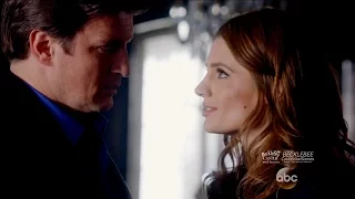 Castle 8x11 End Scene Beckett & Castle  Plan  in Different Countries  “Dead Red” Season 8 Episode 11