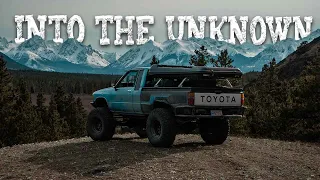 '86 TOYOTA PICKUP ROCK CRAWLER vs. THE WILDEST PARTS OF BC | Chilcotin Cariboo Coast Ep 1