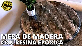 Transformando Una Base de Madera Con Resina Epoxica | Cubiertas Epoxi