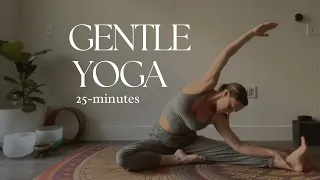 25-Minute Gentle Yoga Flow | no standing postures