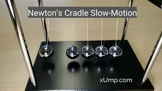 Newton's Cradle Slow Motion