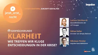 Livestream – KLARHEIT: Wie treffen wir kluge Entscheidungen?