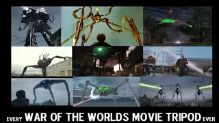 Every "War of the Worlds" Tripod Ever ! TV and a Movie Adaptations HG Wells 2023 Updated