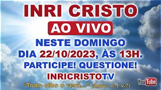Entrevista de INRI CRISTO (ao vivo) para canal do Youtube "Apocalipse em Foco"
