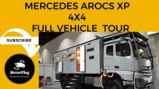 The Ultimate Overland Expedition Vehicle Full Tour I KRUG XP Mercedes AROCS 4x4 I Must Watch Video