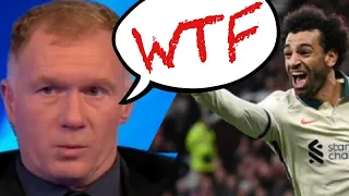 "3 or 4 nil down at half time" - Paul Scholes predicted it Man United vs Liverpool