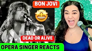 Dead Or Alive - Bon Jovi | Opera Singer Reacts